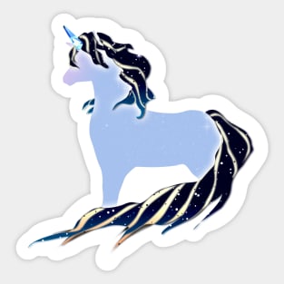 Star unicorn Sticker